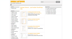 Desktop Screenshot of bubbazartwork.com